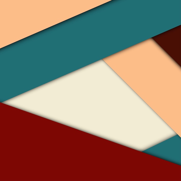 Fondo de material de diseño moderno de hojas de papel con sombras