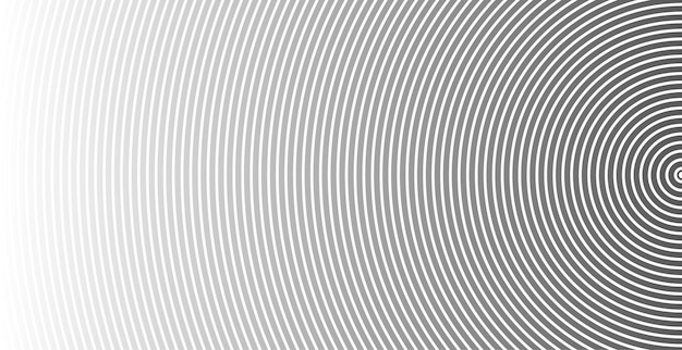 Fondo de medio tono de círculo abstracto