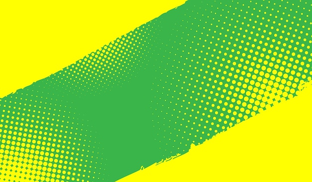 Fondo de medio tono de color neón brillante Patrón de efecto de puntos de medio tono