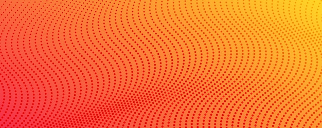 Fondo de medio tono colorido con puntos fluidos