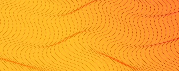 Fondo de medio tono colorido con puntos fluidos