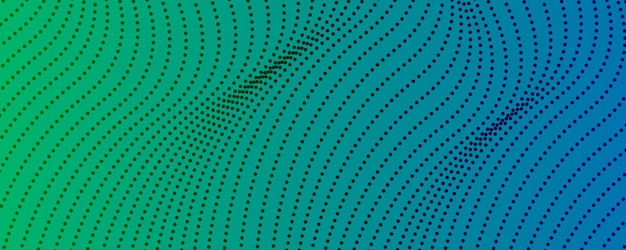 Fondo de medio tono colorido con puntos fluidos