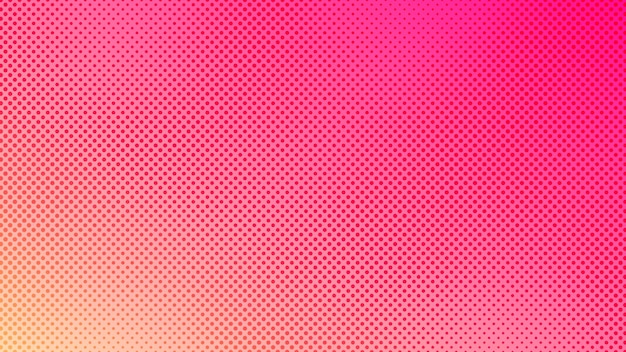 Fondo de medio tono colorido con puntos