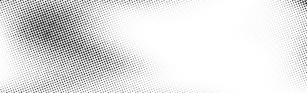 Fondo de medio tono grunge Fading grit ruido textura de gradiente papel pintado de arena negra y blanca ancho