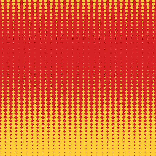 Fondo de medios tonos único con colores llamativos