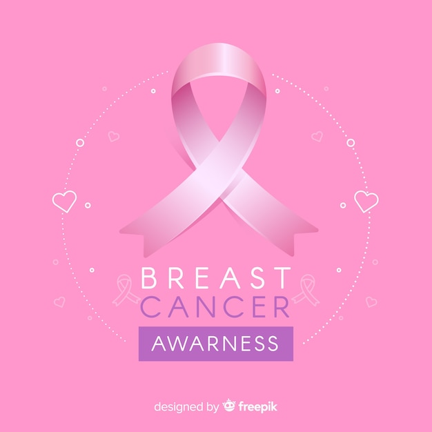 Fondo mes del cáncer de mama