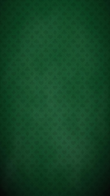 Vector fondo de la mesa de póquer en color verde fondo vertical