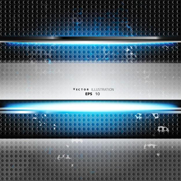 Fondo de metal antiguo con textura de carbono