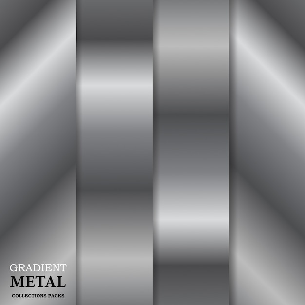 Fondo de metal dorado degradado