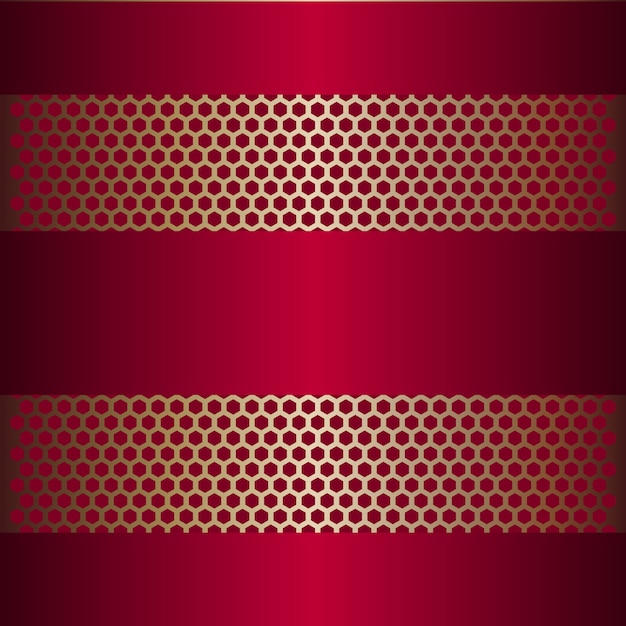 Vector fondo de metal rojo