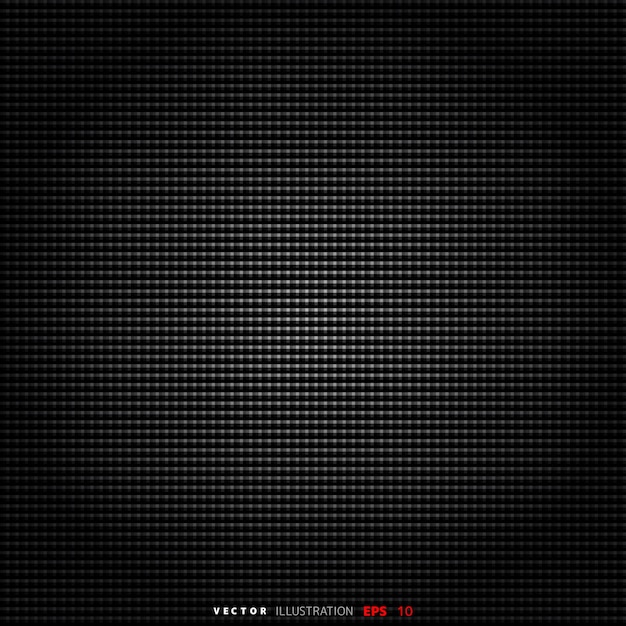 Fondo metálico con textura de carbono.
