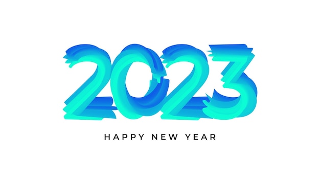 fondo de mezcla de texto feliz año nuevo 2023