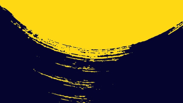 Fondo de miniatura de youtube moderno grunge negro y amarillo