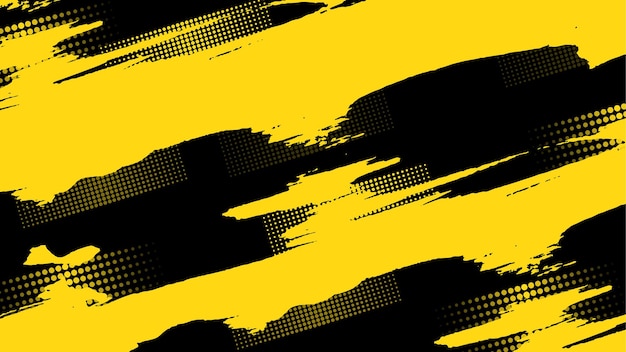 fondo de miniatura de youtube de semitono de color amarillo