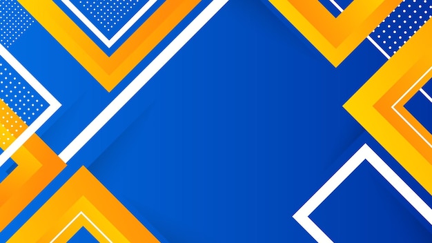 Fondo Minimalista Abstracto Amarillo y Azul
