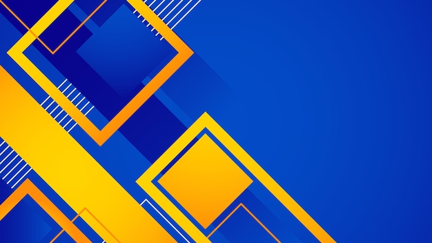 Fondo Minimalista Abstracto Amarillo y Azul
