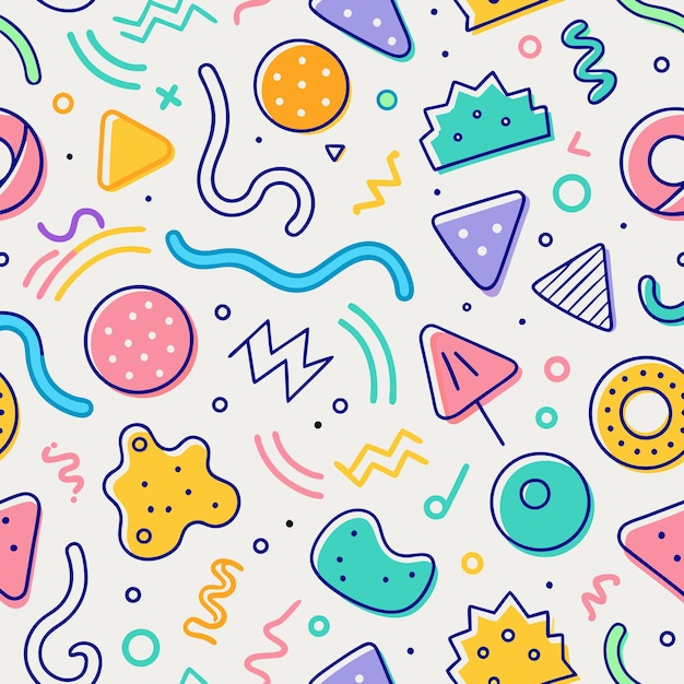 fondo minimalista y colorido