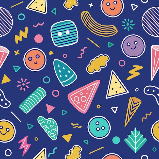 fondo minimalista y colorido