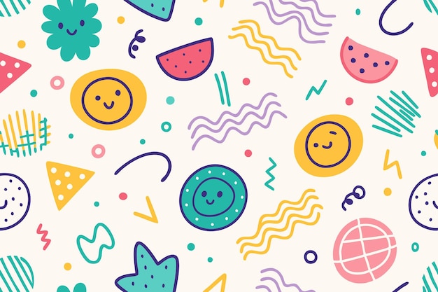 fondo minimalista y colorido