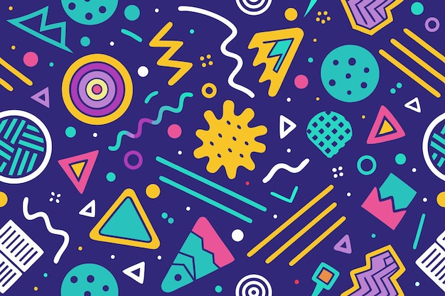 fondo minimalista y colorido