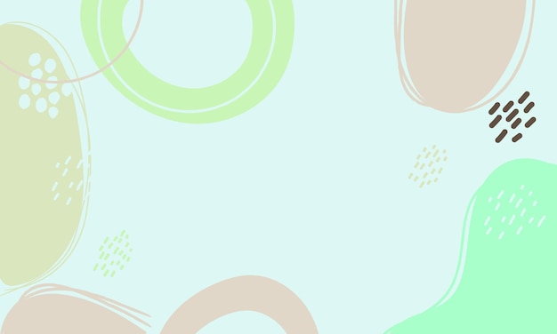 Fondo minimalista dibujado a mano Fondo de forma abstracta dibujada a mano