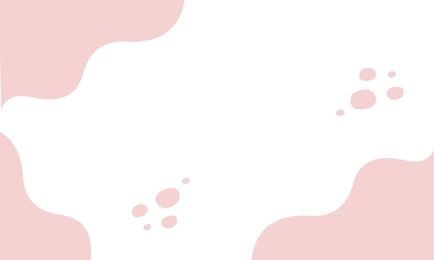 Fondo minimalista dibujado a mano Fondo de forma abstracta dibujada a mano