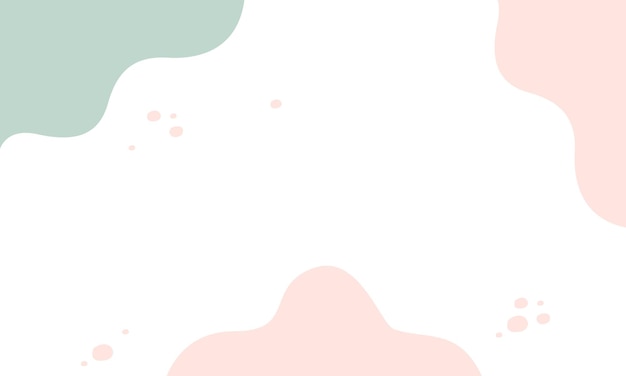 Fondo minimalista dibujado a mano Fondo de forma abstracta dibujada a mano