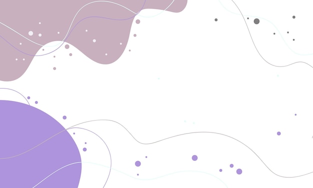 Fondo minimalista dibujado a mano Fondo de forma abstracta dibujada a mano