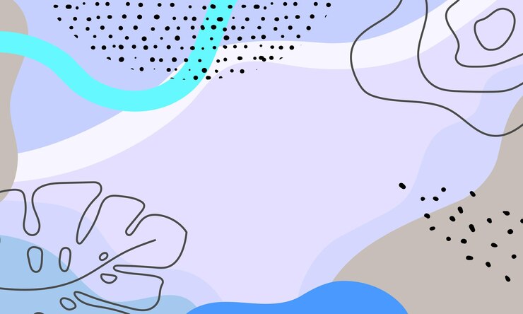 Vector fondo minimalista dibujado a mano fondo de forma abstracta dibujada a mano
