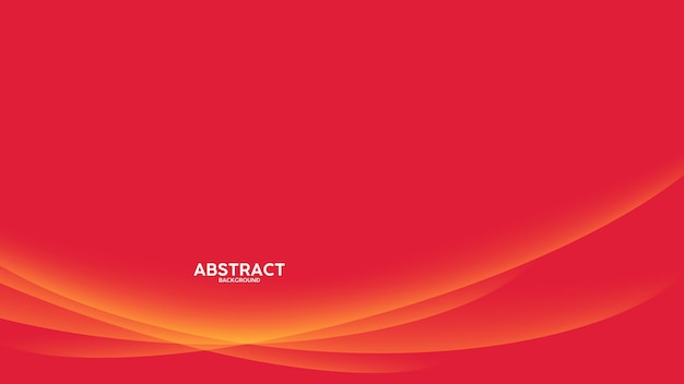 Fondo moderno abstracto rojo con degradado amarillo