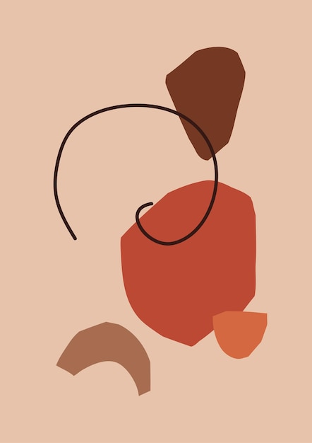 El fondo moderno abstracto