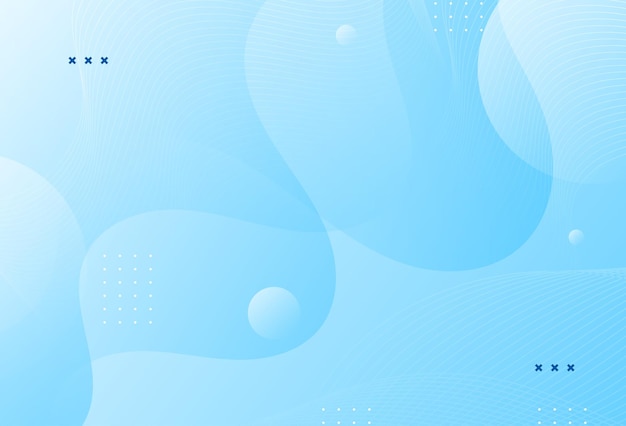 fondo moderno azul y blanco gradación onda resumen