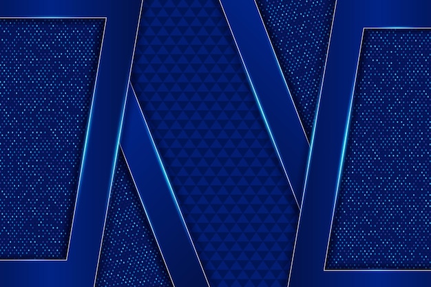 Fondo moderno azul con elegante diseño de brillo