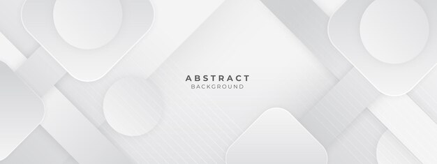 Fondo moderno blanco y gris abstracto Ilustración vectorial