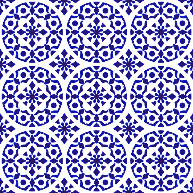 Fondo moderno de cerámica china, azul y blanco, cerámica, fondo, diseño moderno.
