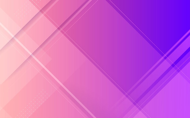 Fondo moderno de color rosa y púrpura con gradación geométrica eps 10