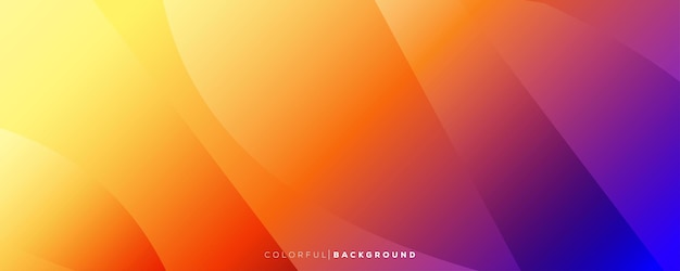 Fondo moderno colorido Fondo de color gradiente
