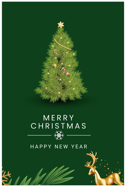 Fondo moderno de feliz Navidad con diseño moderno