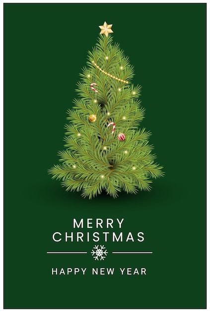 Fondo moderno de feliz Navidad con diseño moderno