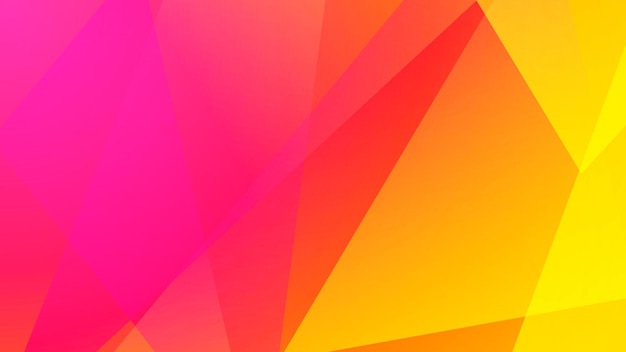 Fondo moderno geométrico amarillo rojo