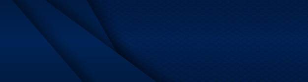 fondo moderno de material hexagonal azul