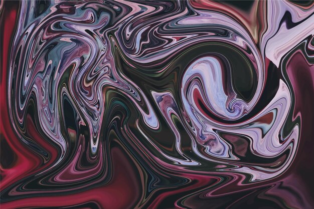 Fondo moderno y moderno metálico fluido de mármol colorido abstracto