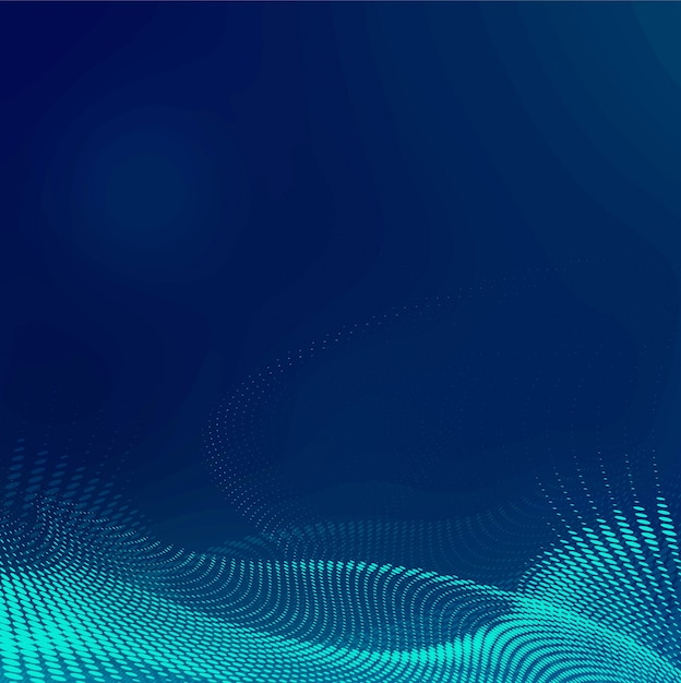 Fondo moderno de la onda de semitono