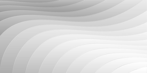 Fondo moderno ondulado futurista blanco