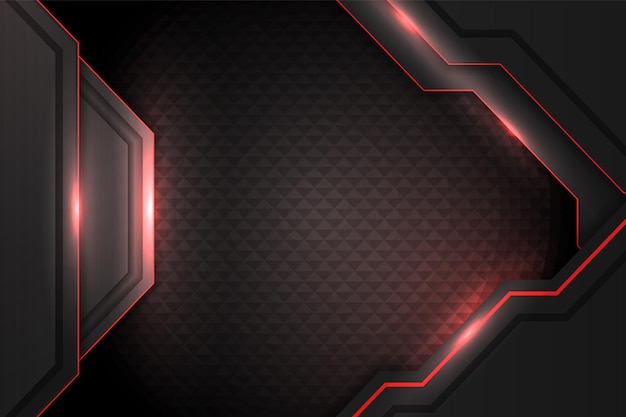 Fondo moderno rojo con elemento