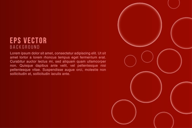 Fondo monocromático geométrico abstracto rojo. puede usarse para plantilla, telón de fondo, banner