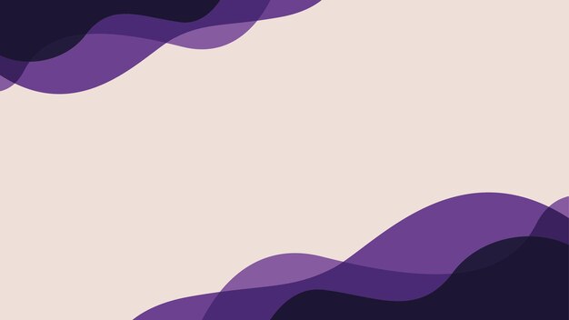 fondo morado con material de vector de elemento líquido