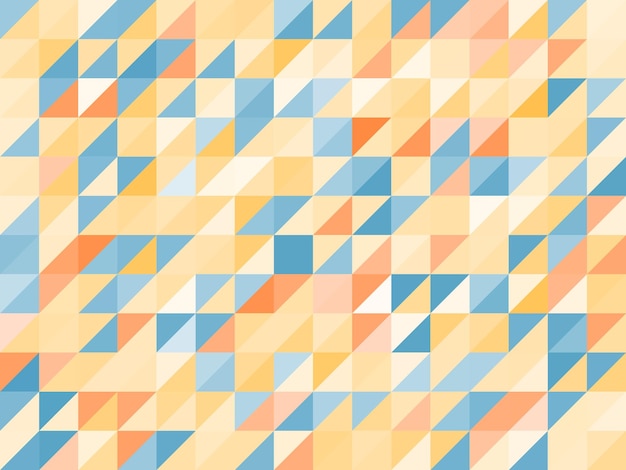 Fondo de mosaico abstracto Vector de patrón grométrico