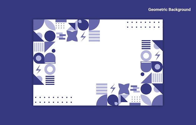 Fondo de mosaico colorido diseño geométrico plano