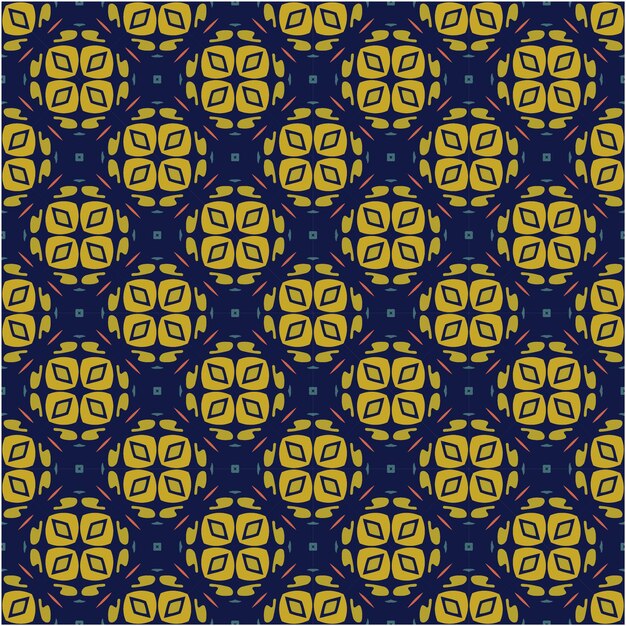 Fondo de mosaico sin fisuras paatern en estilo abstracto